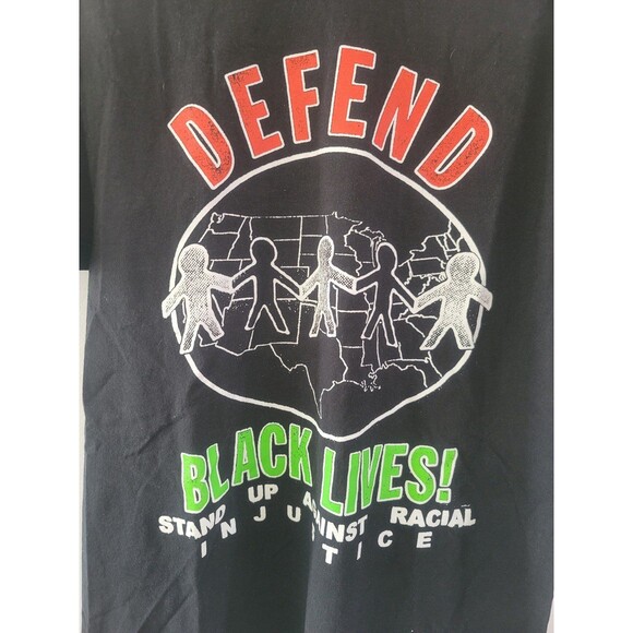 OBEY Defend Black Lives Tee Shirt Medium - Picture 2 of 10